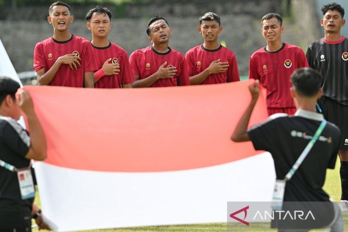Tim Sepak Bola CP Indonesia Melaju ke Semifinal Setelah Tundukkan Jepang 1-0
